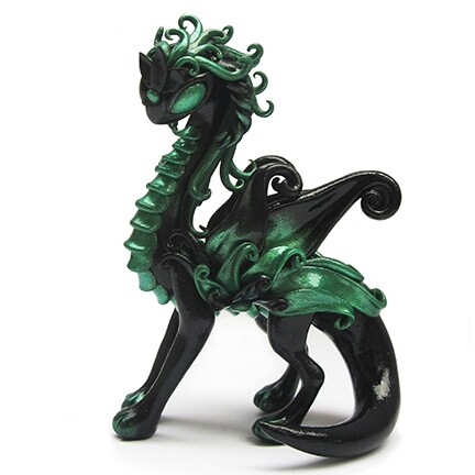 Fairy Dragon- Emerald by MyOwnDragon